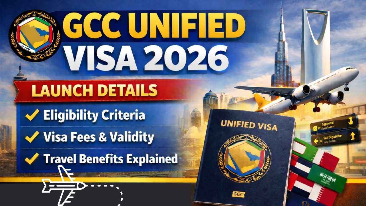 GCC Unified Visa 2026 Launch Details: Eligibility, Fees, Validity And Travel Benefits Explained