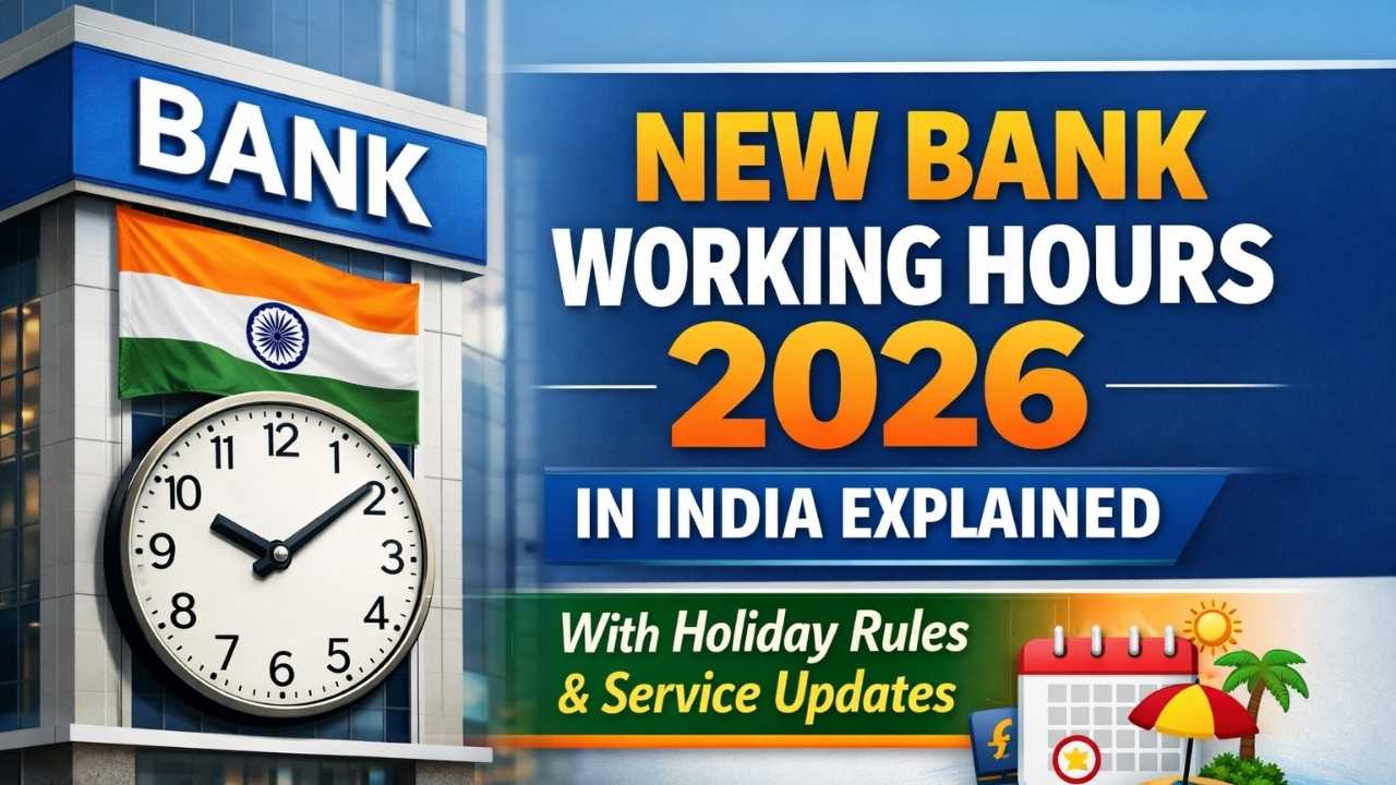 New Bank Working Hours 2026 India: Updated Timings, Holidays & Service Guide