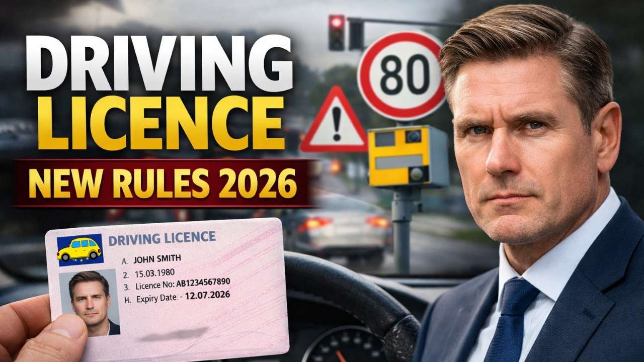 Driving Licence New Rules 2026: Important Changes Impacting Road Safety and Drivers