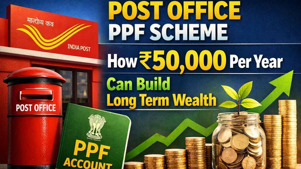 Post Office PPF Investment Plan Explained With ₹50000 Yearly Savings Growth Strategy Guide
