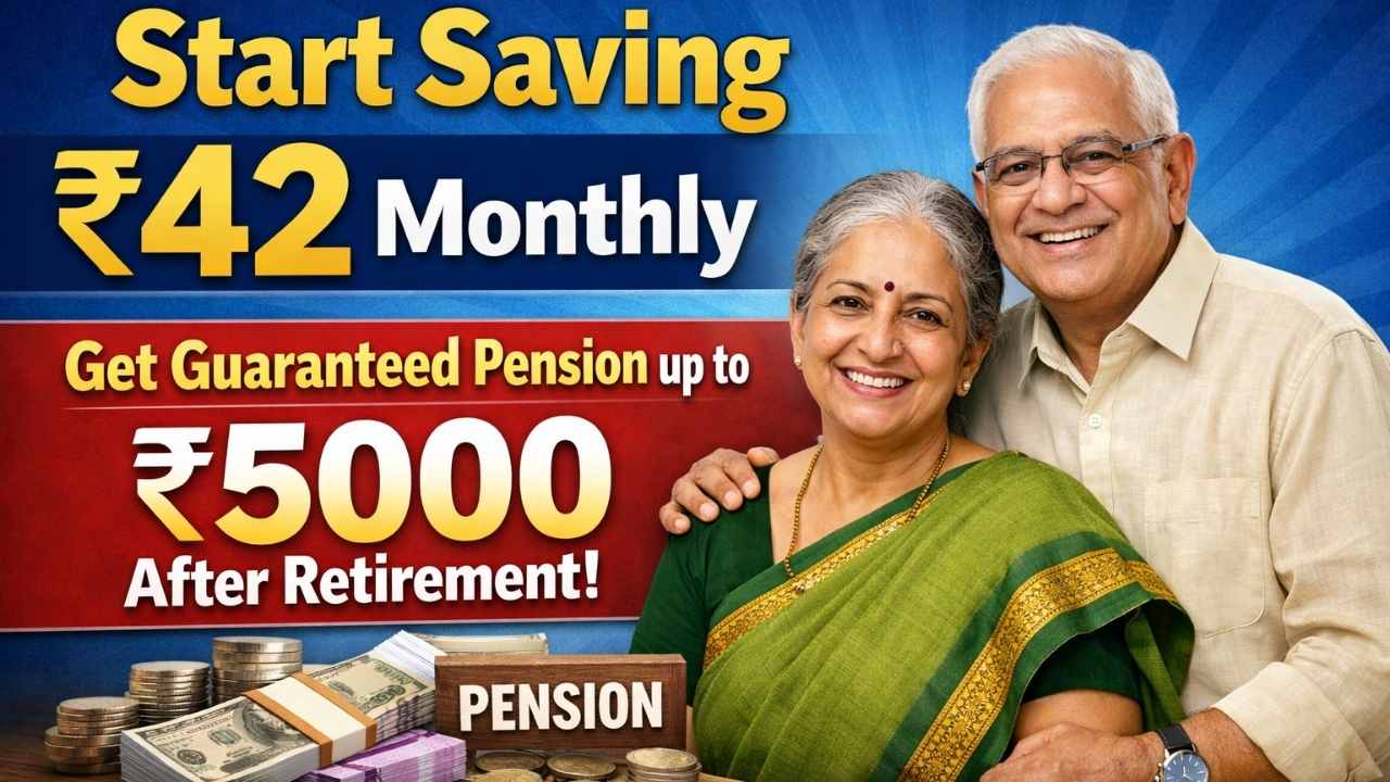 Start Saving ₹42 Monthly and Get Guaranteed Pension up to ₹5000 After Retirement: Check Key Details!
